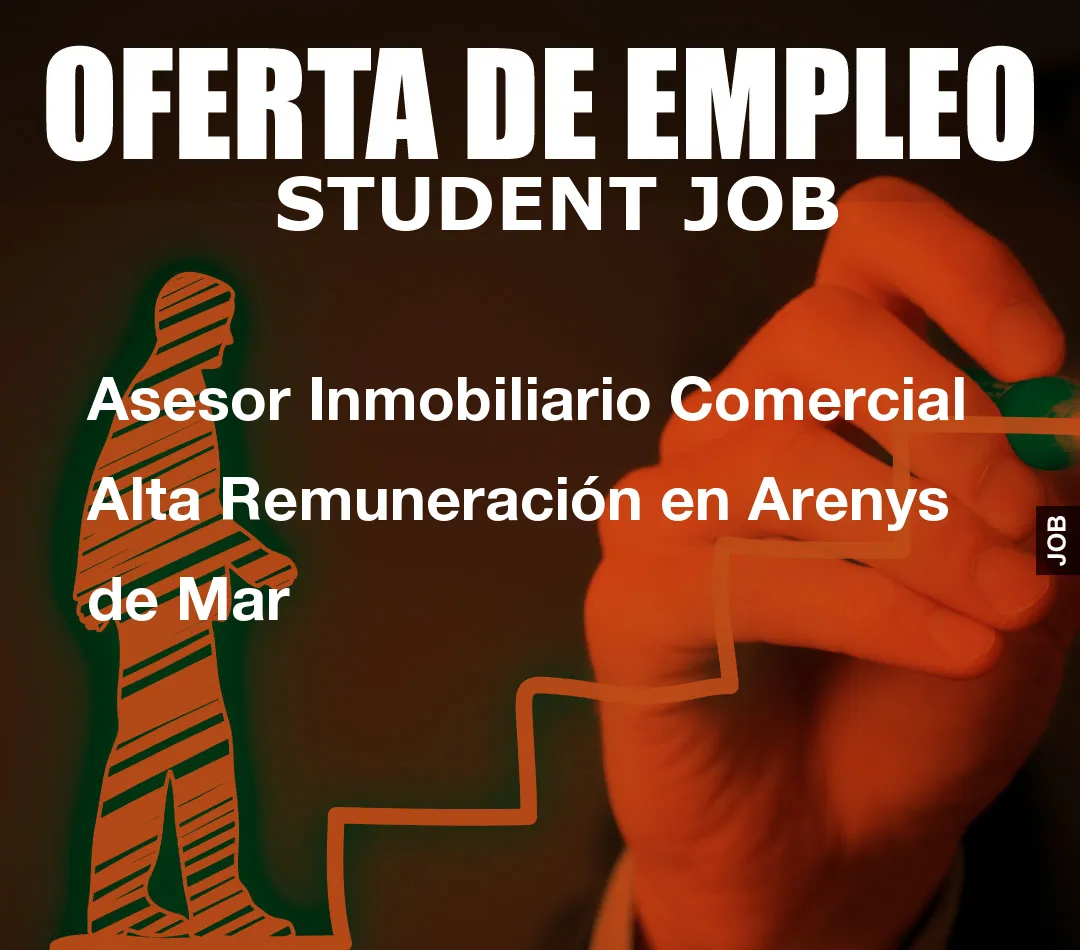 Asesor Inmobiliario Comercial Alta Remuneraci