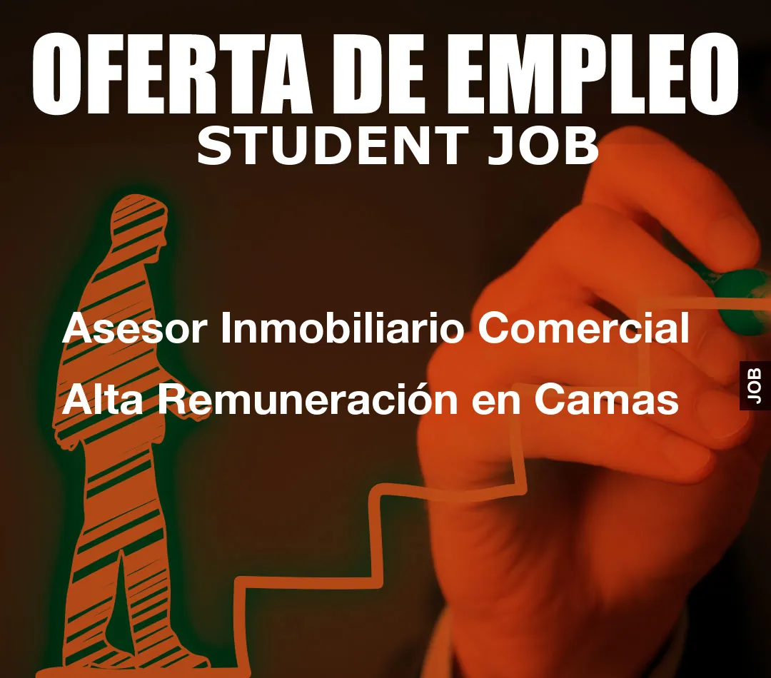 Asesor Inmobiliario Comercial Alta Remuneraci