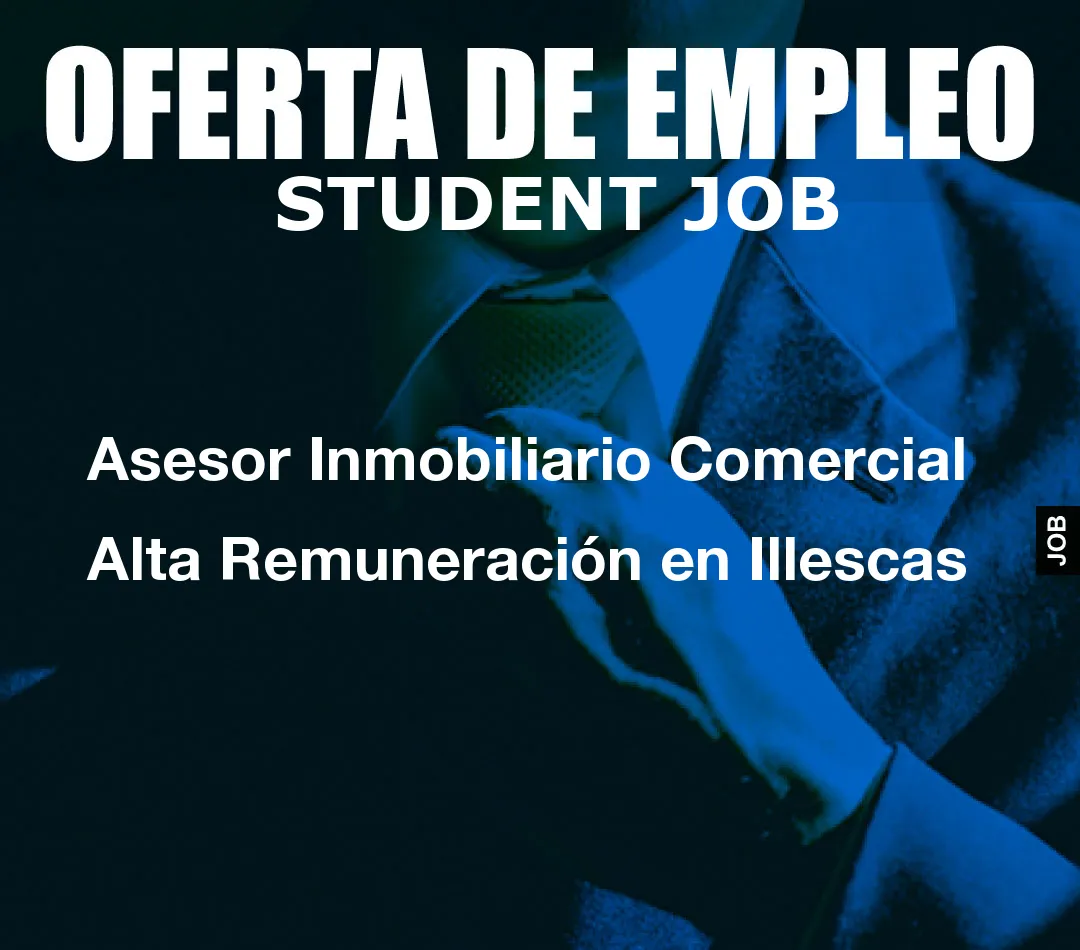 Asesor Inmobiliario Comercial Alta Remuneraci