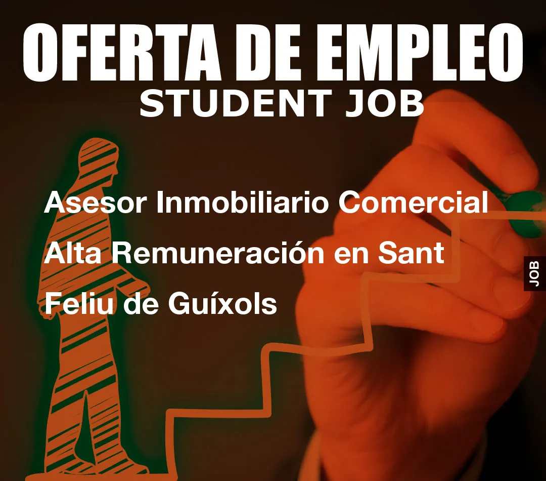 Asesor Inmobiliario Comercial Alta Remuneraci