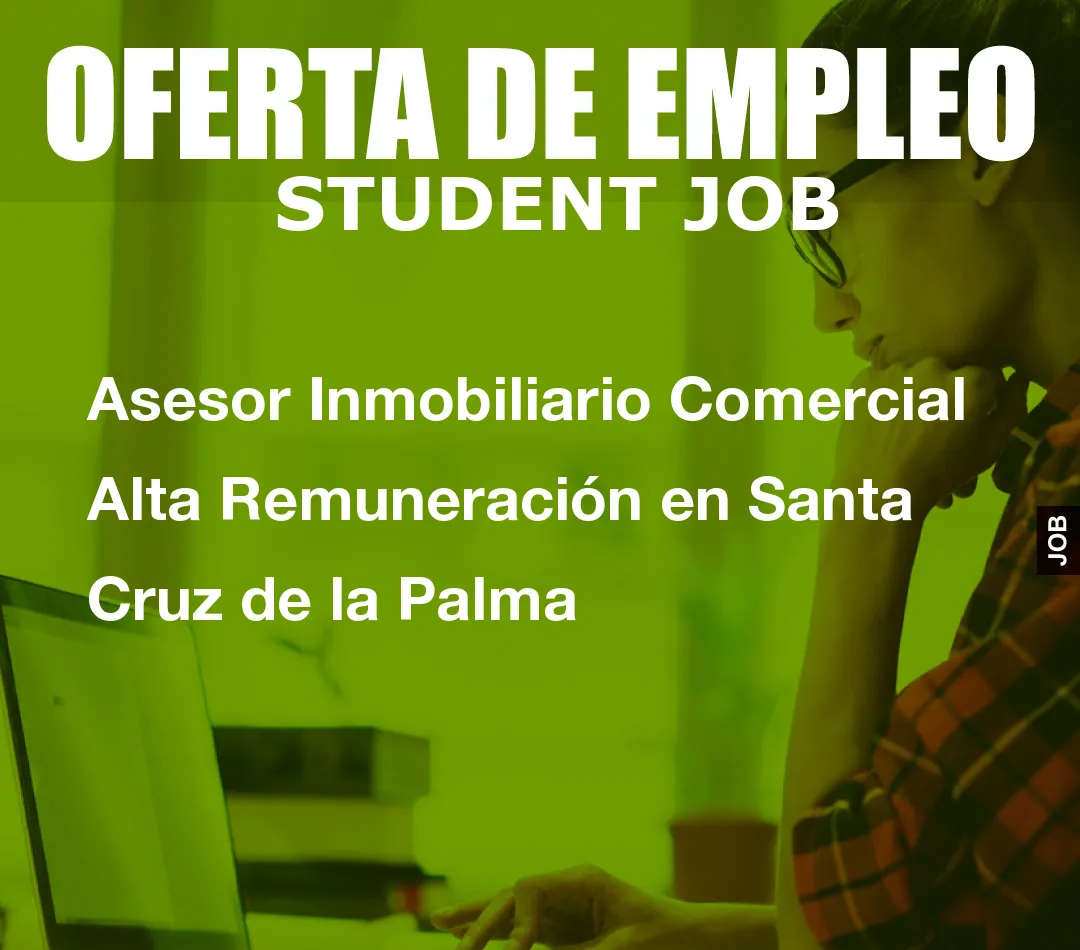 Asesor Inmobiliario Comercial Alta Remuneraci