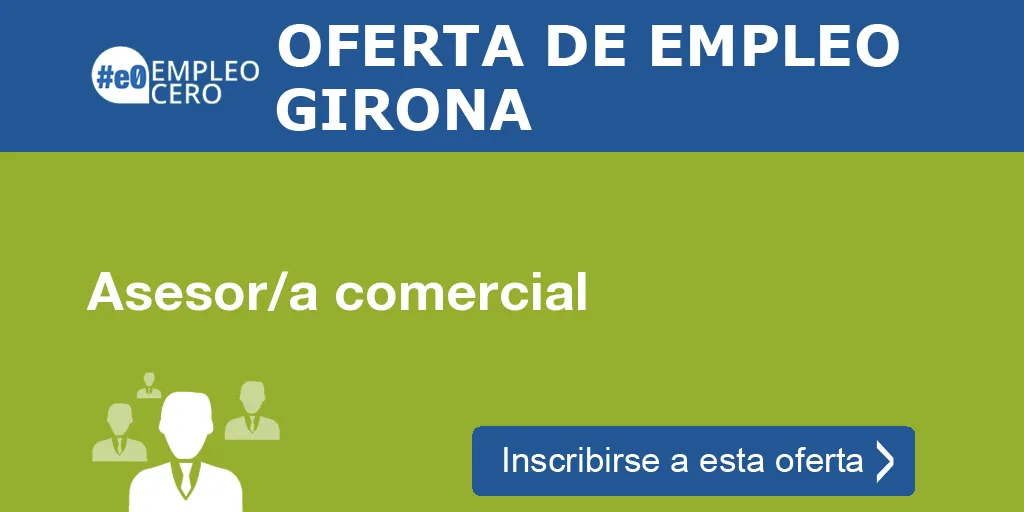 Asesor/a comercial Asesor/a comercial