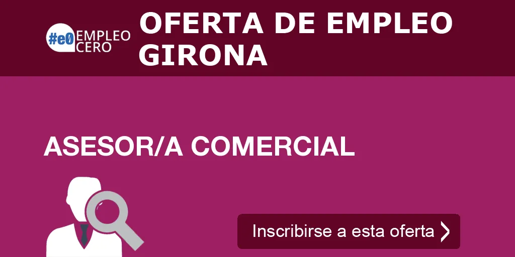 ASESOR/A COMERCIAL ASESOR/A COMERCIAL