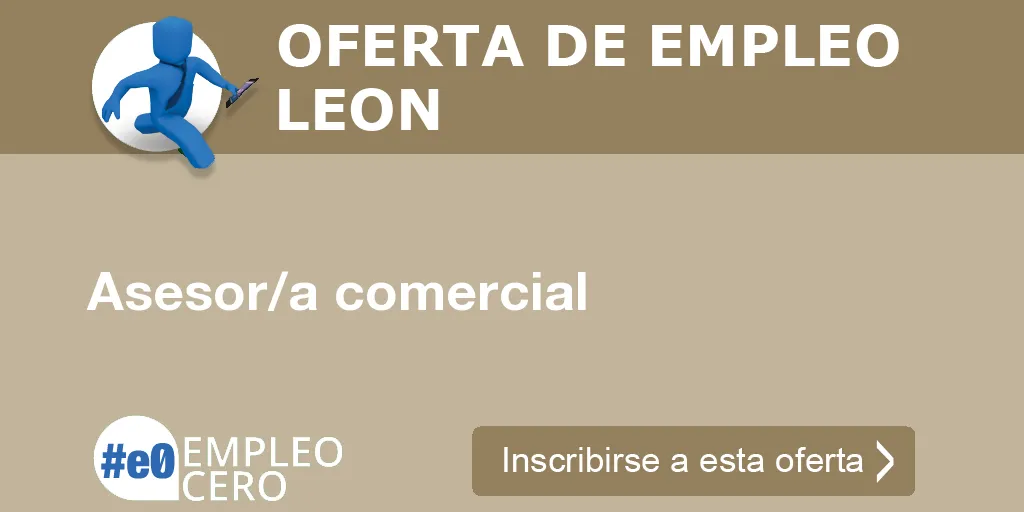 Asesor/a comercial Asesor/a comercial
