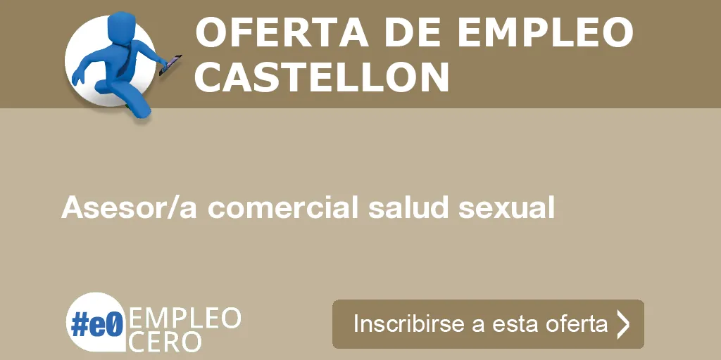 Asesor/a comercial salud sexual