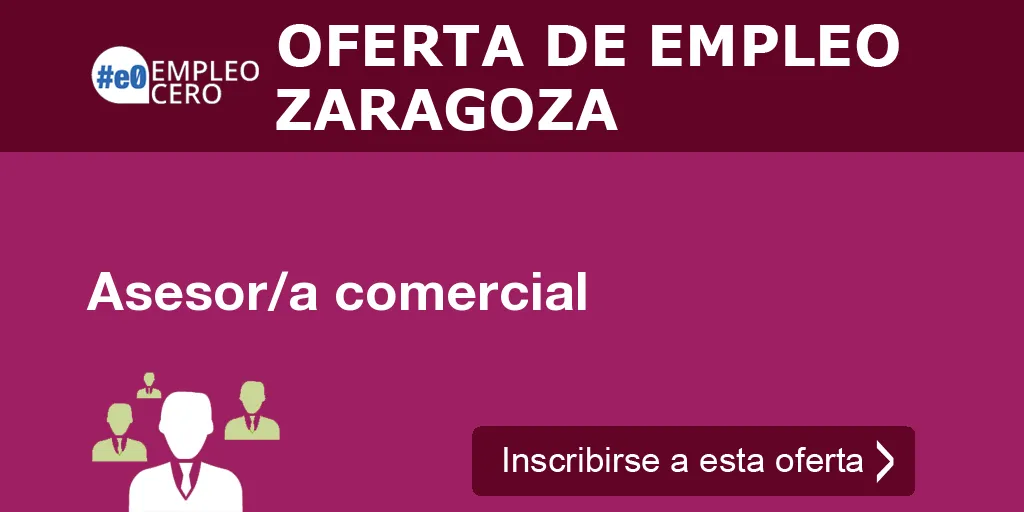 Asesor/a comercial Asesor/a comercial