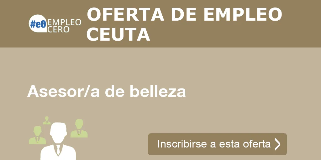 Asesor/a de belleza Asesor/a de belleza