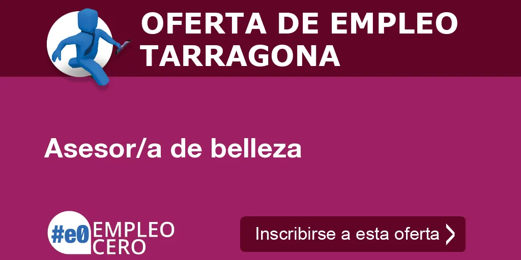 Asesor/a de belleza Asesor/a de belleza
