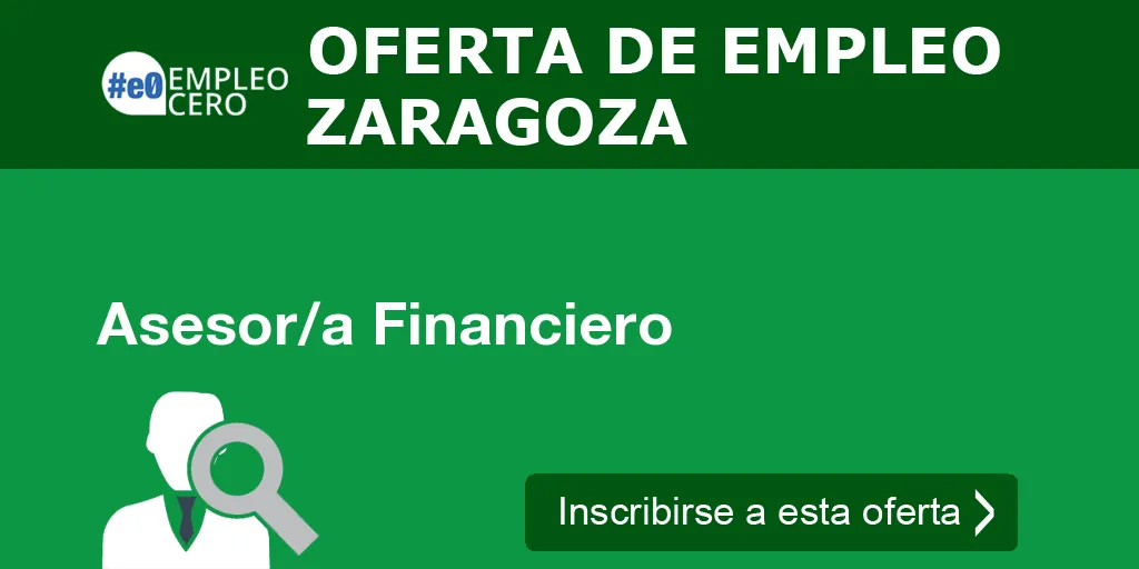 Asesor/a Financiero Asesor/a Financiero
