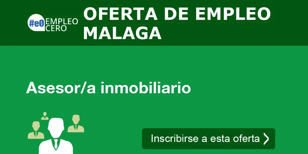 Asesor/a inmobiliario Asesor/a inmobiliario