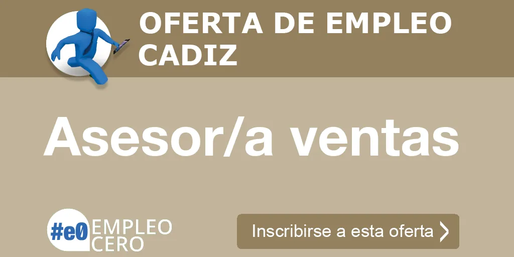 Asesor/a ventas