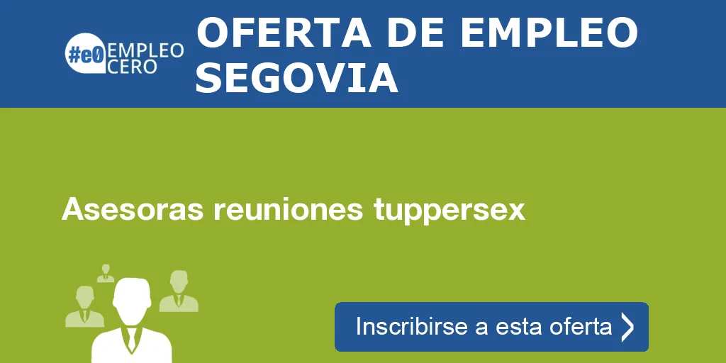 Asesoras reuniones tuppersex Asesoras reuniones tuppersex
