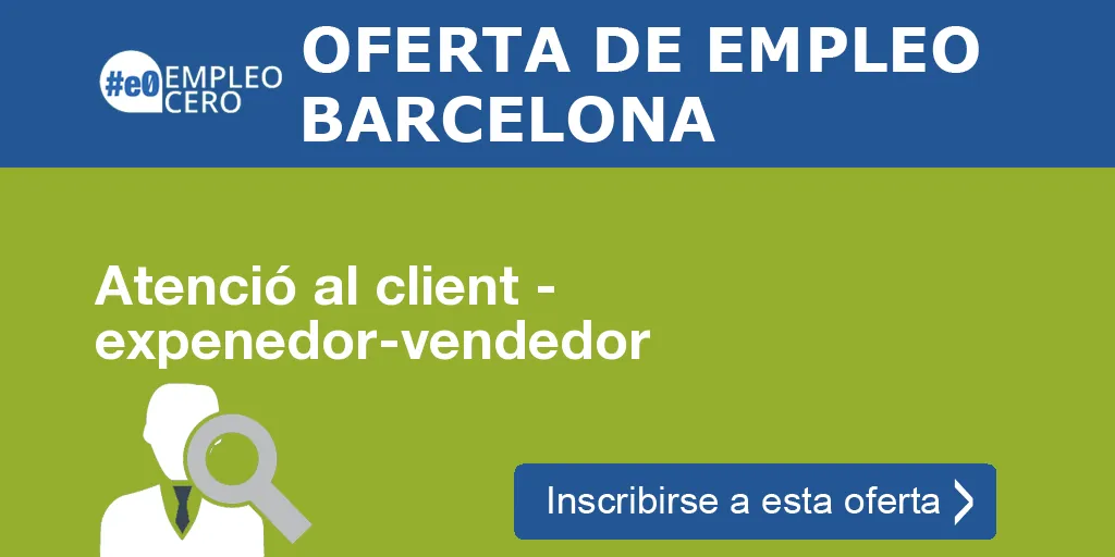 Atenció al client - expenedor-vendedor