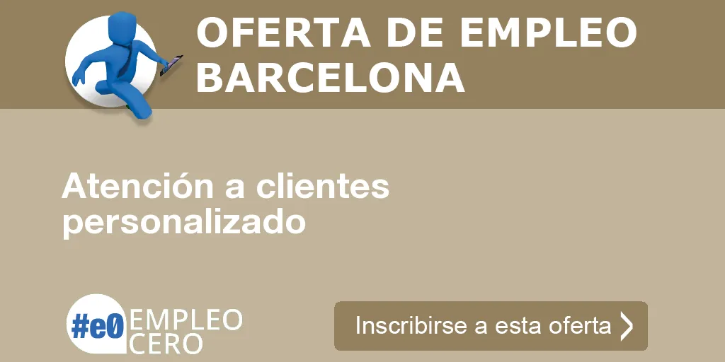 Atención a clientes personalizado Atención a clientes personalizado