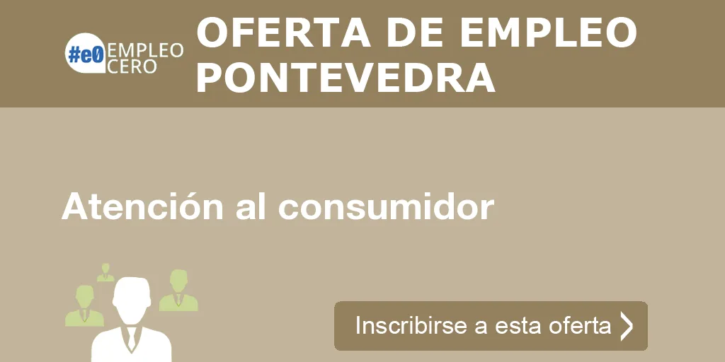 Atención al consumidor Atención al consumidor