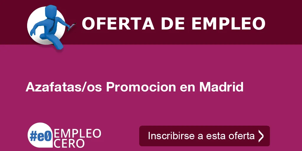 Azafatas/os Promocion en Madrid