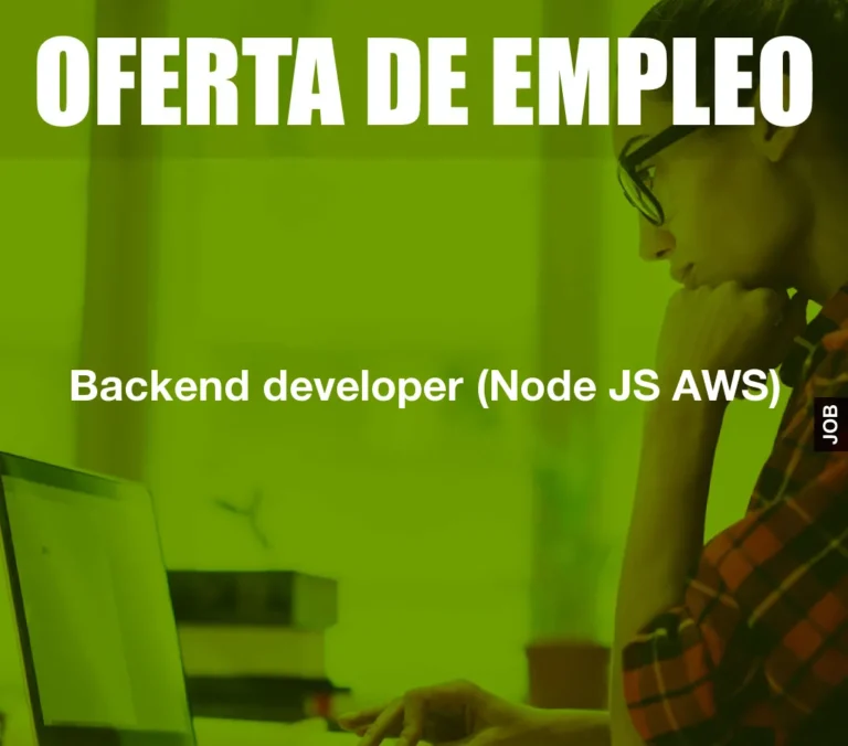 Backend developer (Node JS AWS)