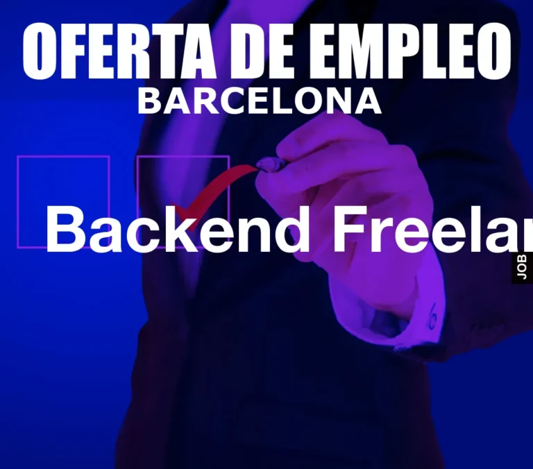 Backend Freelance