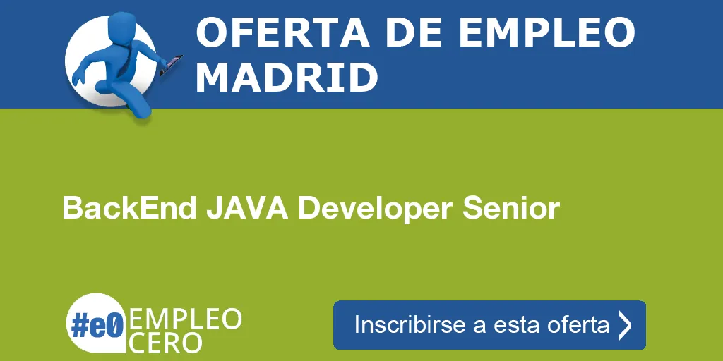 BackEnd JAVA Developer Senior BackEnd JAVA Developer Senior