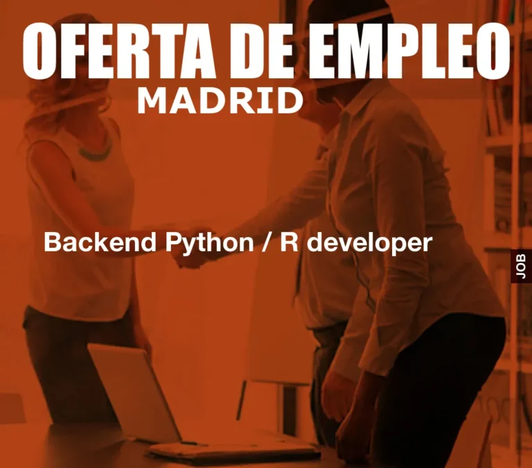 Backend Python / R developer
