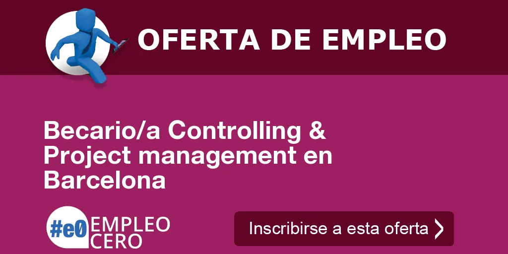 Becario/a Controlling & Project management en Barcelona