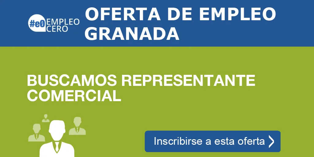 BUSCAMOS REPRESENTANTE COMERCIAL BUSCAMOS REPRESENTANTE COMERCIAL