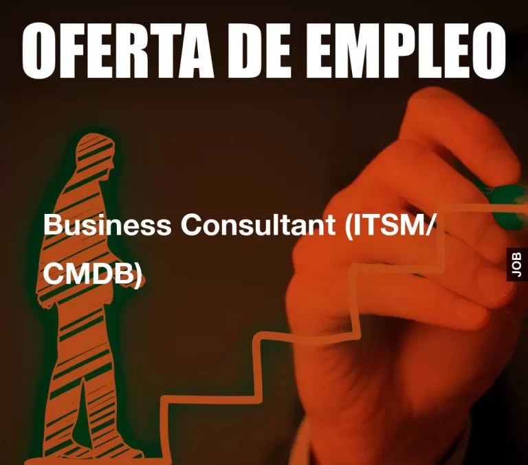Business Consultant (ITSM/ CMDB)