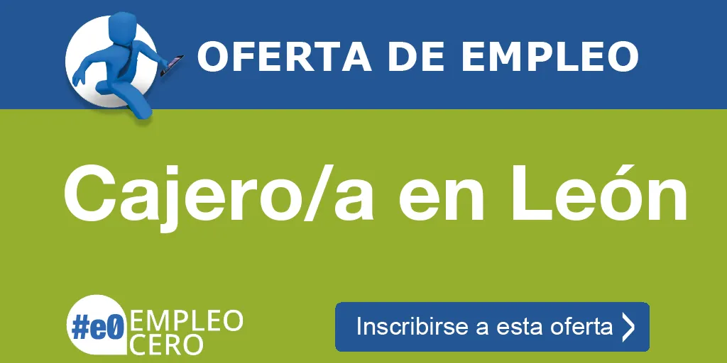 Cajero/a en León Cajero/a en León