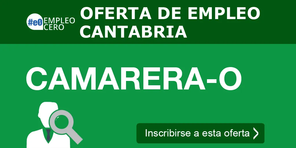 CAMARERA-O
