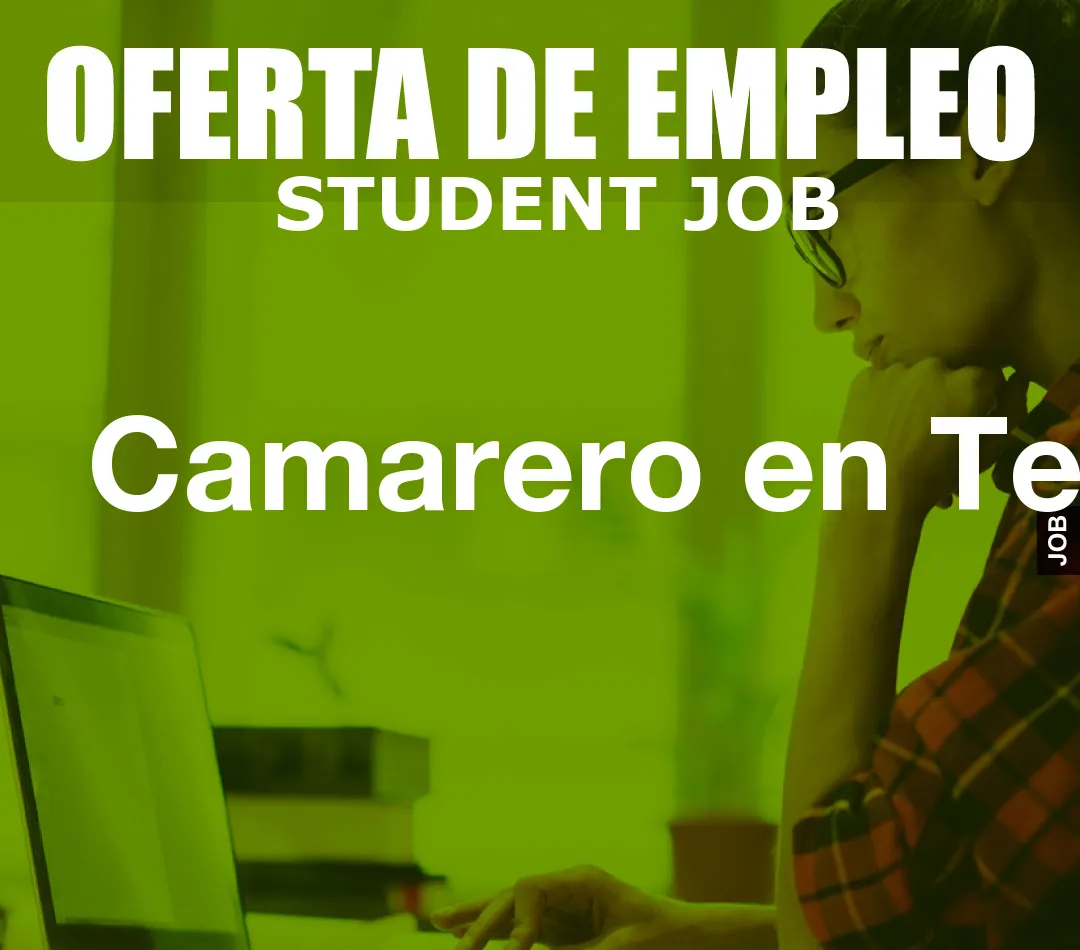Camarero en Telde