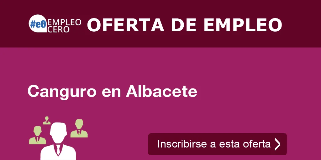 Canguro en Albacete