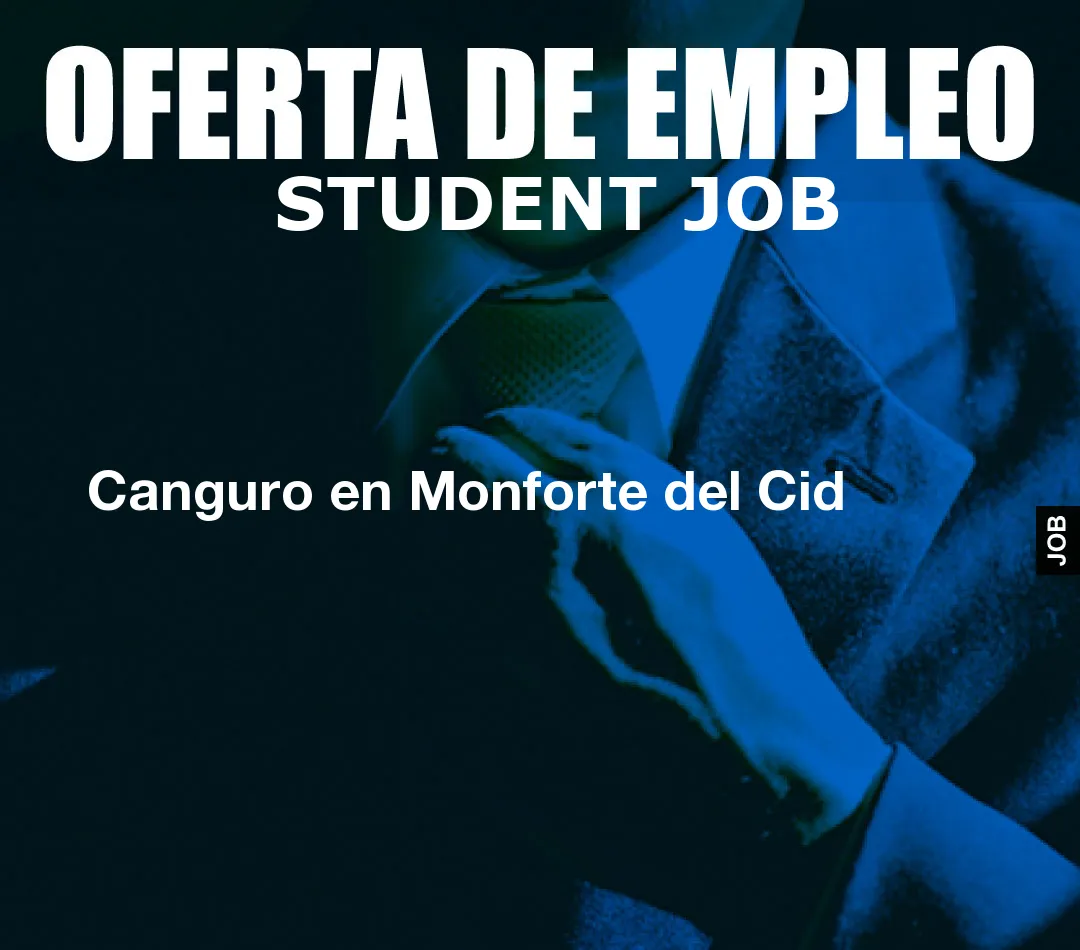 Canguro en Monforte del Cid