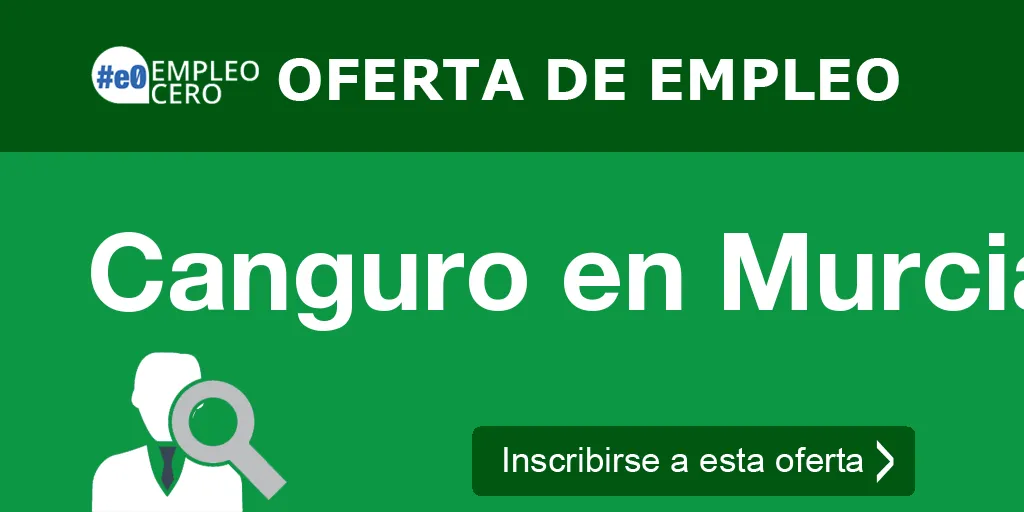 Canguro en Murcia Canguro en Murcia