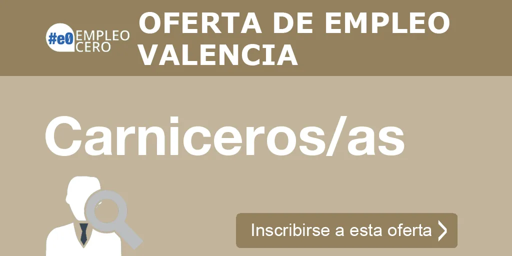 Carniceros/as Carniceros/as