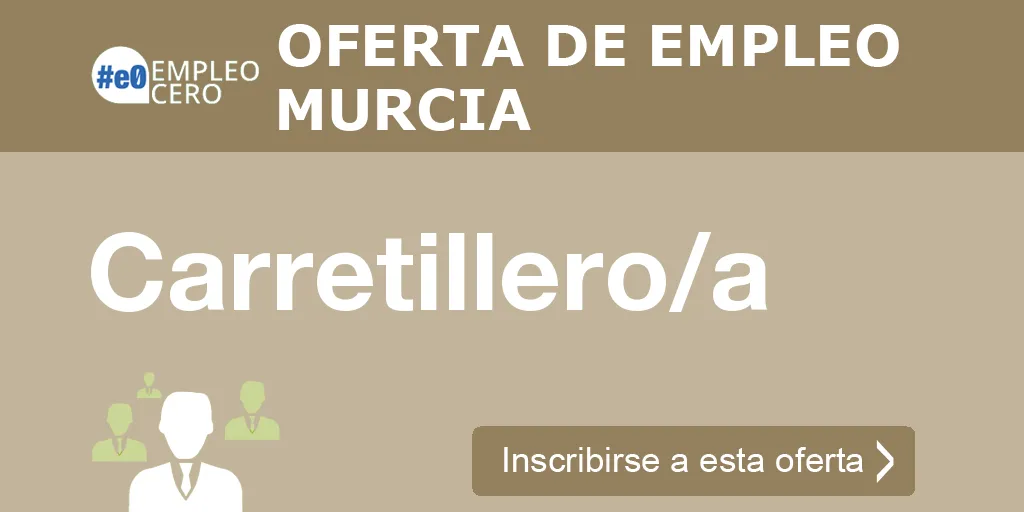 Carretillero/a Carretillero/a