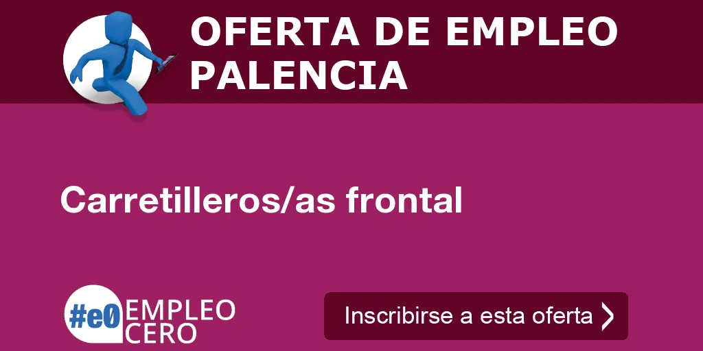 Carretilleros/as frontal Carretilleros/as frontal