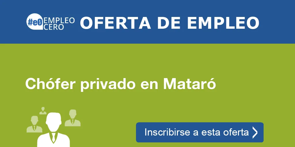 Chófer privado en Mataró
