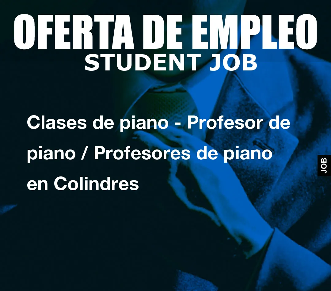 Clases de piano – Profesor de piano / Profesores de piano en Colindres
