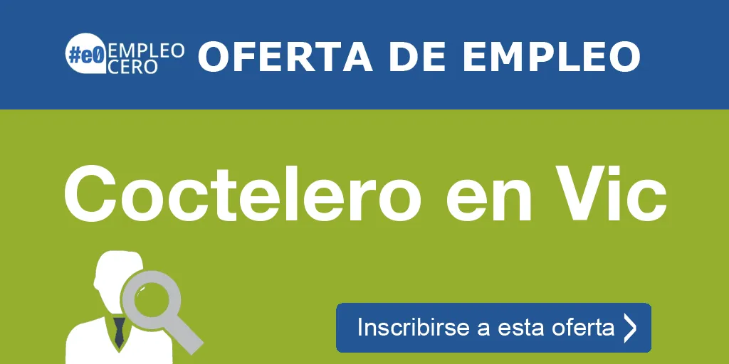 Coctelero en Vic