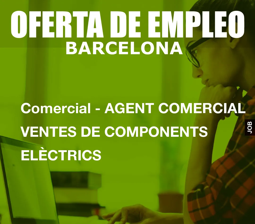 Comercial – AGENT COMERCIAL VENTES DE COMPONENTS EL