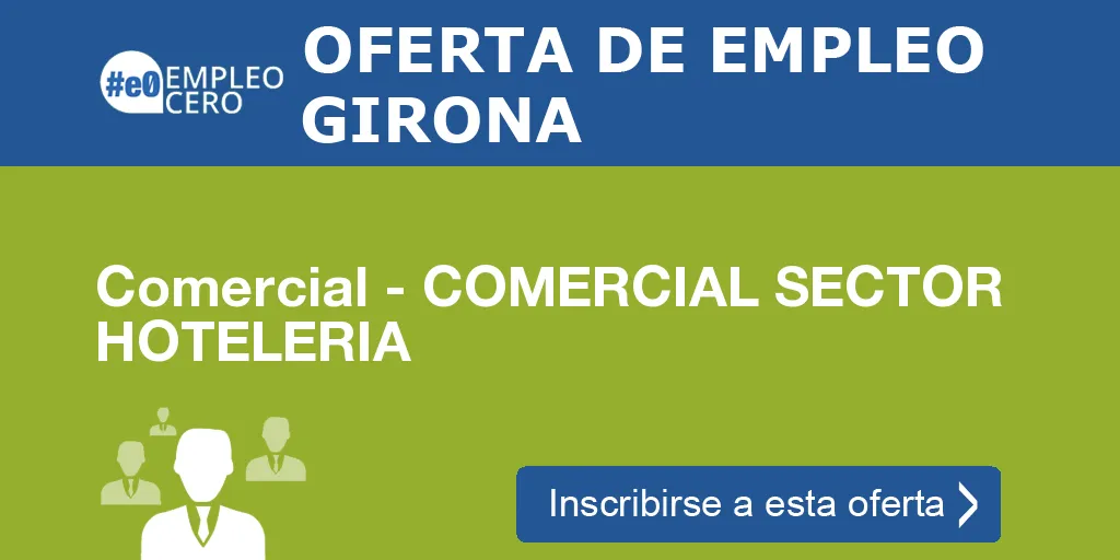Comercial - COMERCIAL SECTOR HOTELERIA