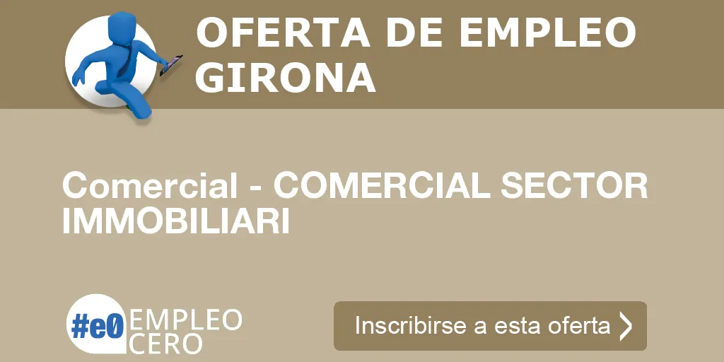 Comercial - COMERCIAL SECTOR IMMOBILIARI