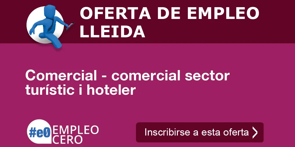 Comercial - comercial sector turístic i hoteler Comercial - comercial sector turístic i hoteler
