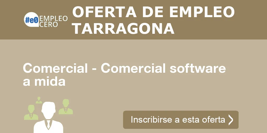 Comercial - Comercial software a mida Comercial - Comercial software a mida