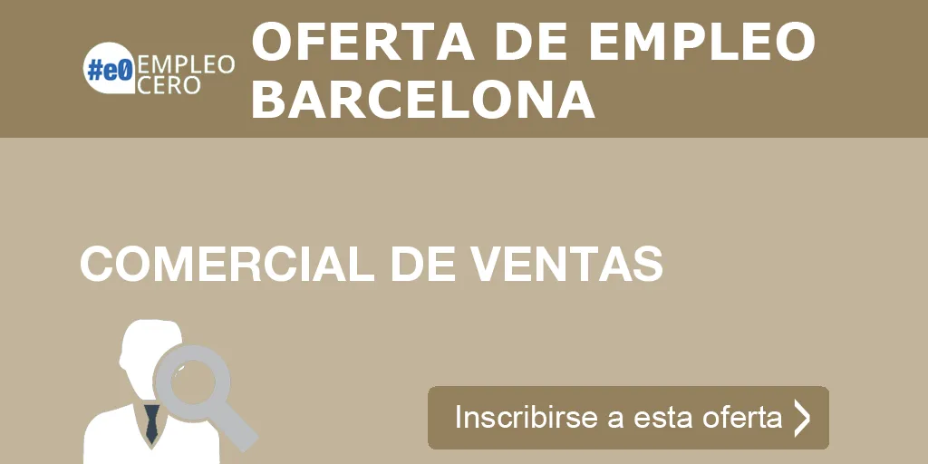 COMERCIAL DE VENTAS COMERCIAL DE VENTAS