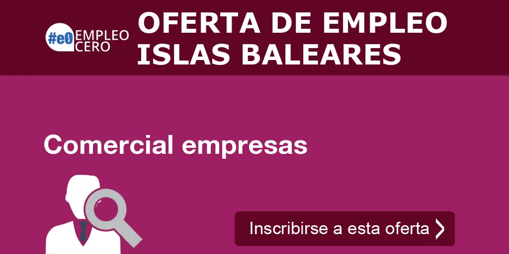 Comercial empresas Comercial empresas