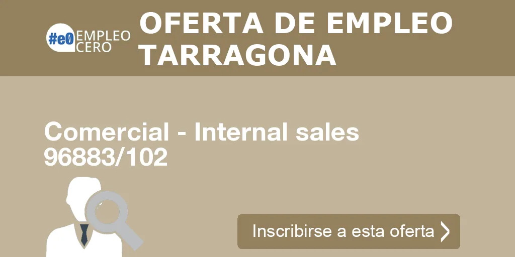 Comercial - Internal sales 96883/102 Comercial - Internal sales 96883/102