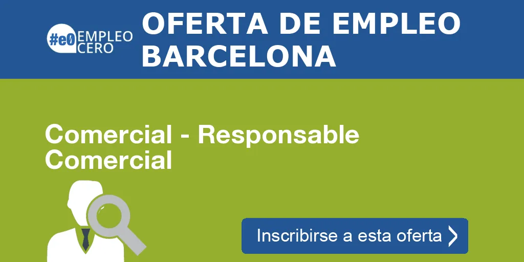 Comercial - Responsable Comercial