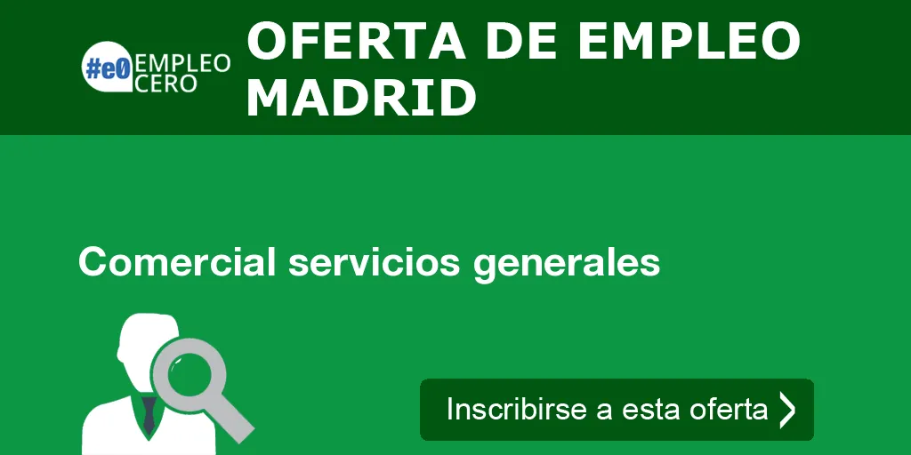 Comercial servicios generales