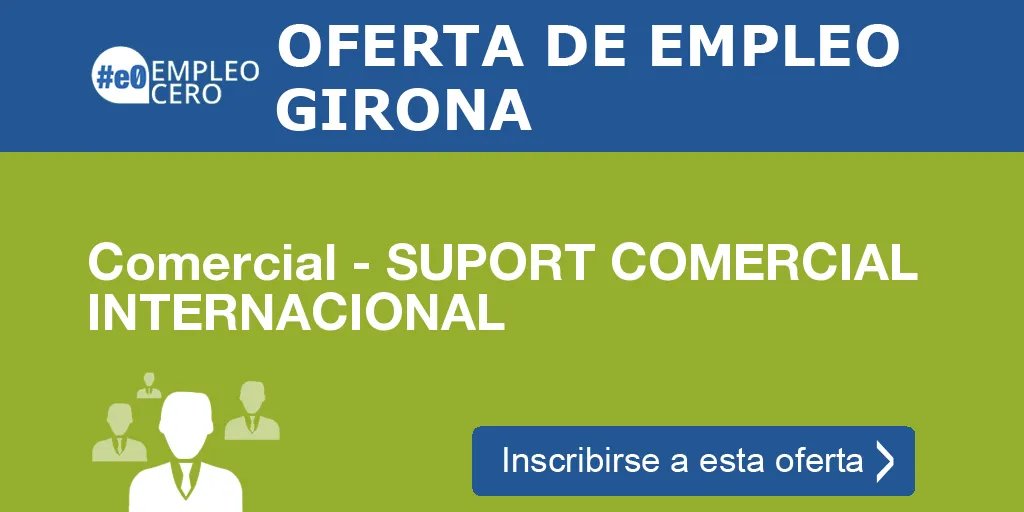 Comercial - SUPORT COMERCIAL INTERNACIONAL